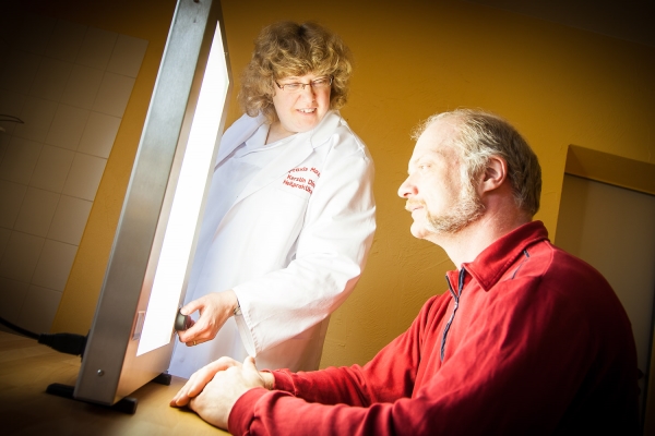 Leistungsfähige Lichttherapie bei Winterdepression
