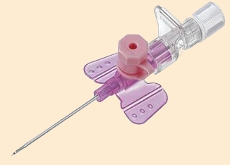 Venenverweilkanüle in vergrößerter Darstellung